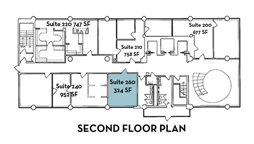 400 Gold Ave SW, Albuquerque, NM à louer - Plan d’étage - Image 2 de 11