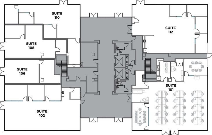 2590 N 1st St, San Jose, CA for lease Floor Plan- Image 1 of 6