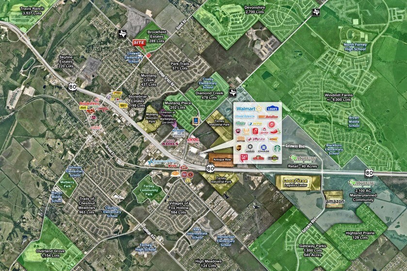 1102 Ranch Rd, Forney, TX à louer - Aérien - Image 3 de 4