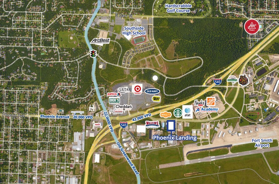 Phoenix Avenue and S 46th Street, Fort Smith, AR for lease - Primary Photo - Image 1 of 4