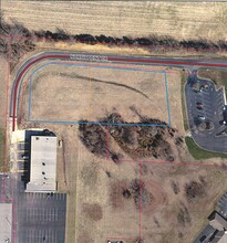 HWY 135, New Salisbury, IN - aerial  map view