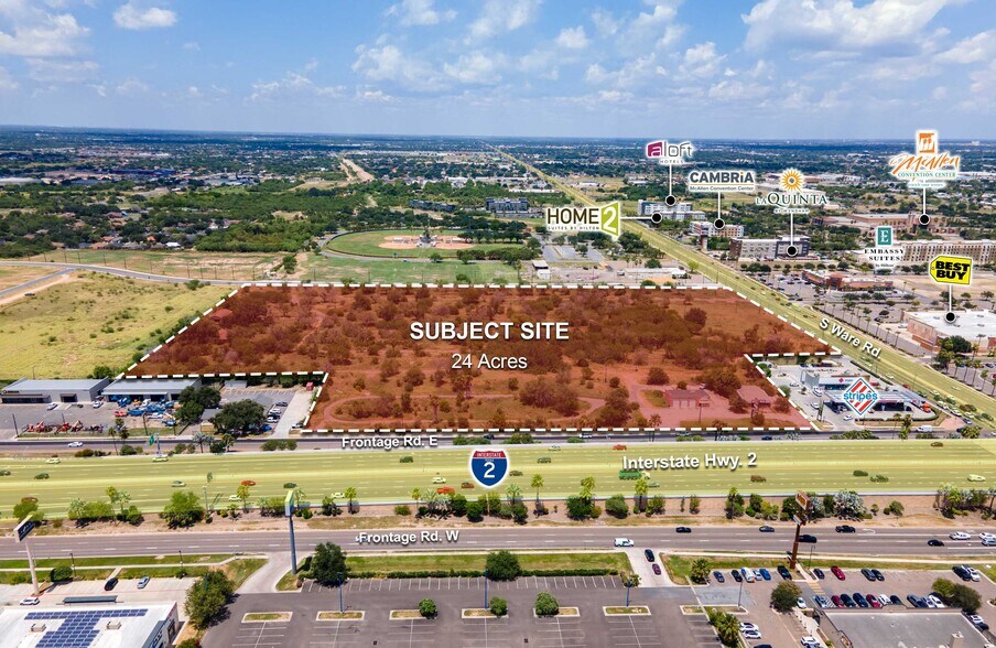 Ware Rd, McAllen, TX à vendre - Photo du bâtiment - Image 2 de 4