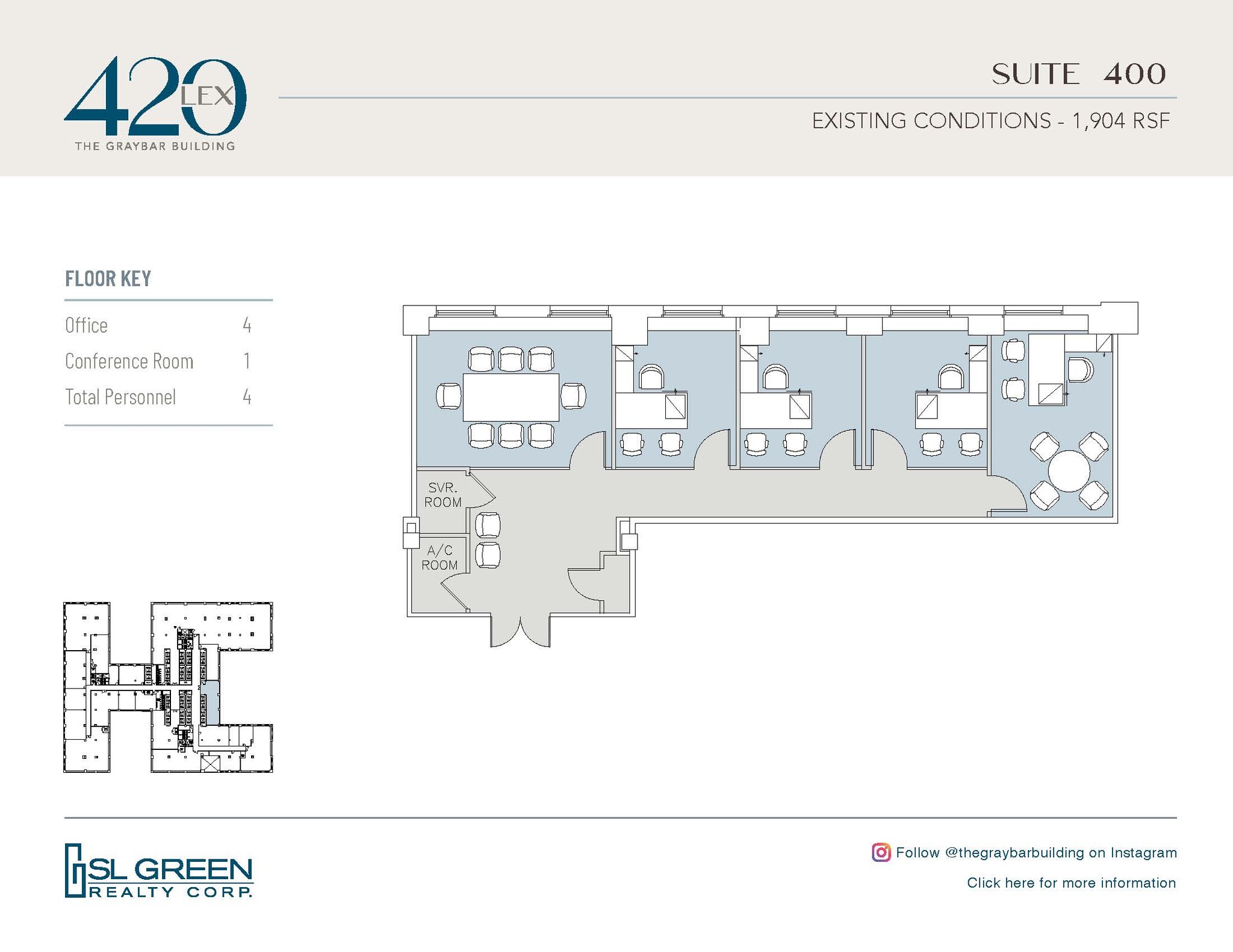 420 Lexington Ave, New York, NY à louer Plan d’étage- Image 1 de 1