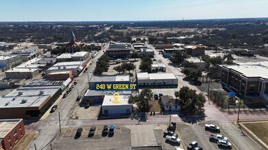 240 W Green St, Stephenville, TX - Aérien  Vue de la carte