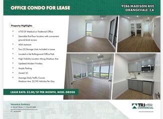 More details for 9286-9290 Madison Ave, Orangevale, CA - Office for Lease