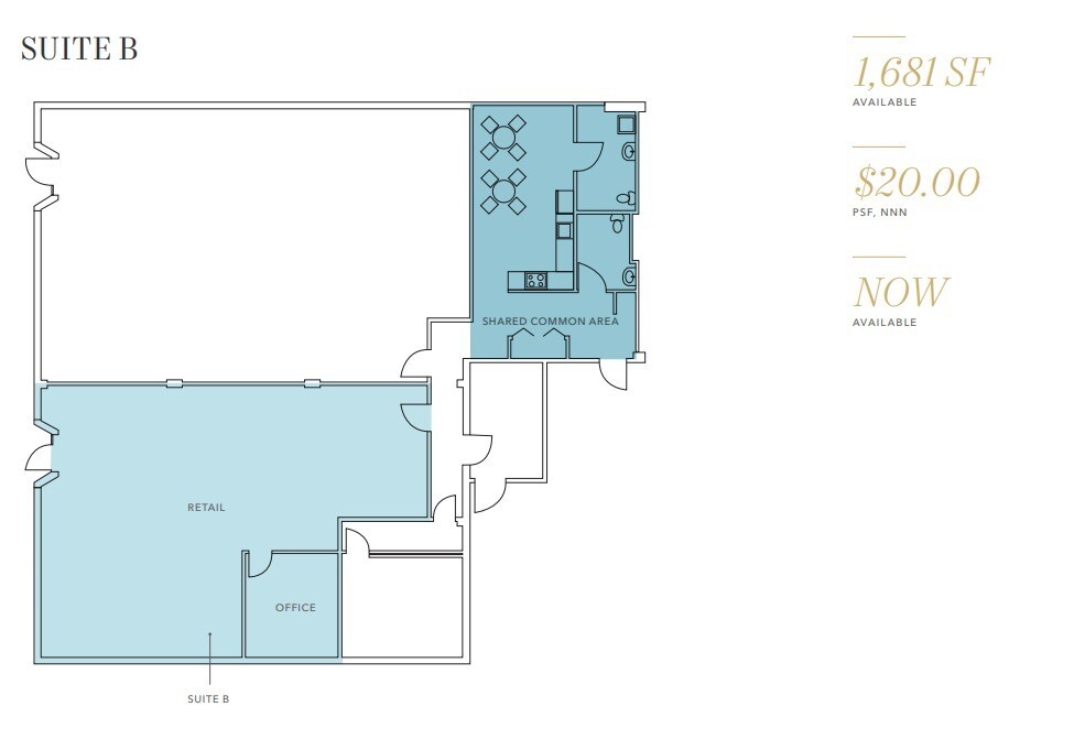 11002 1st Ave S, Seattle, WA à louer Plan d’étage- Image 1 de 1