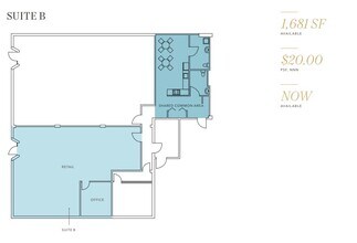 11002 1st Ave S, Seattle, WA à louer Plan d’étage- Image 1 de 1