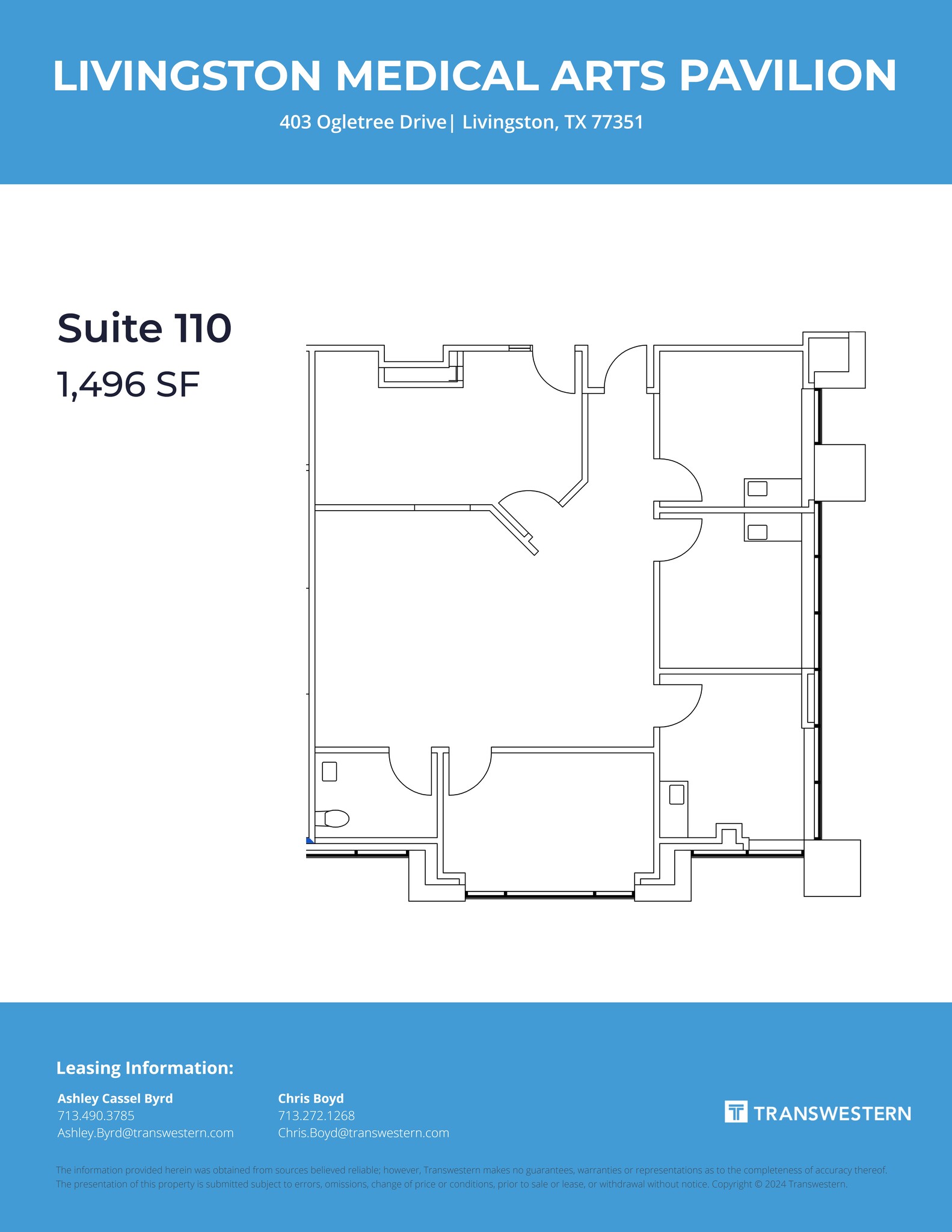 403 Ogletree Dr, Livingston, TX for lease Site Plan- Image 1 of 2