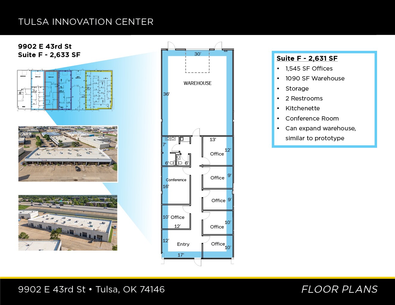 4305 S Mingo Rd, Tulsa, OK for lease Interior Photo- Image 1 of 1