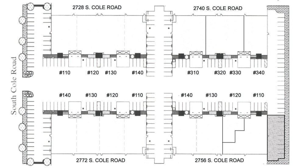 2772 S Cole Rd, Boise, ID à louer - Plan de site - Image 3 de 3