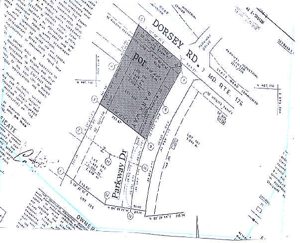 7304 Parkway Dr, Hanover, MD à louer - Plan cadastral - Image 3 de 3