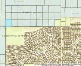 Del Oeste Blvd NW, Albuquerque, NM - Aérien  Vue de la carte