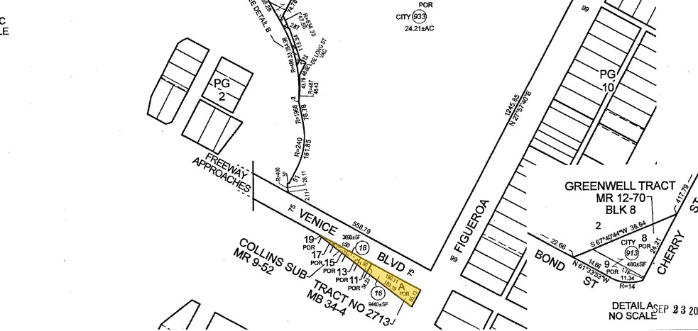 1600 S Figueroa St, Los Angeles, CA à vendre - Plan cadastral - Image 3 de 9