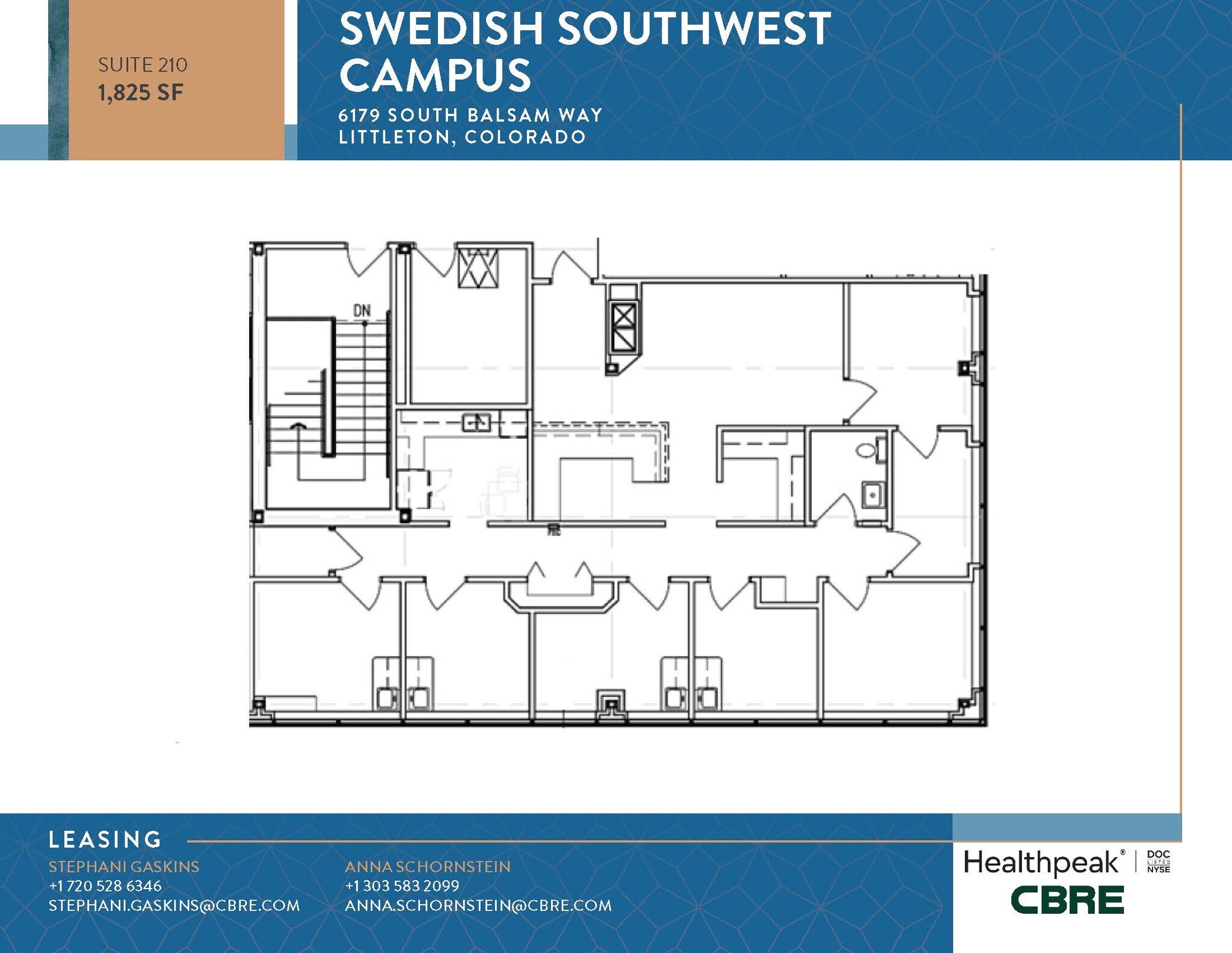 6179 S Balsam Way, Littleton, CO for lease Floor Plan- Image 1 of 1