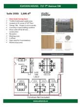 717 7th Ave SW, Calgary, AB à louer Plan d’étage- Image 2 de 4