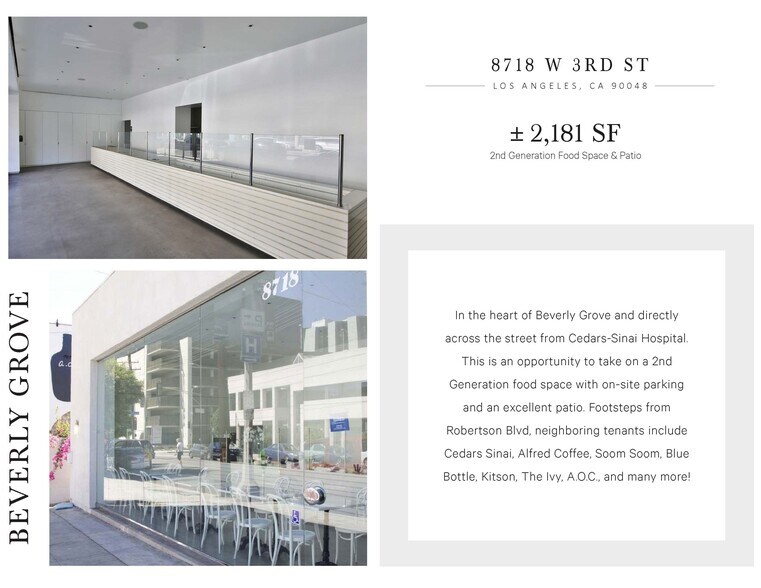 8718 W 3rd St, Los Angeles, CA à louer - Photo du bâtiment - Image 2 de 20