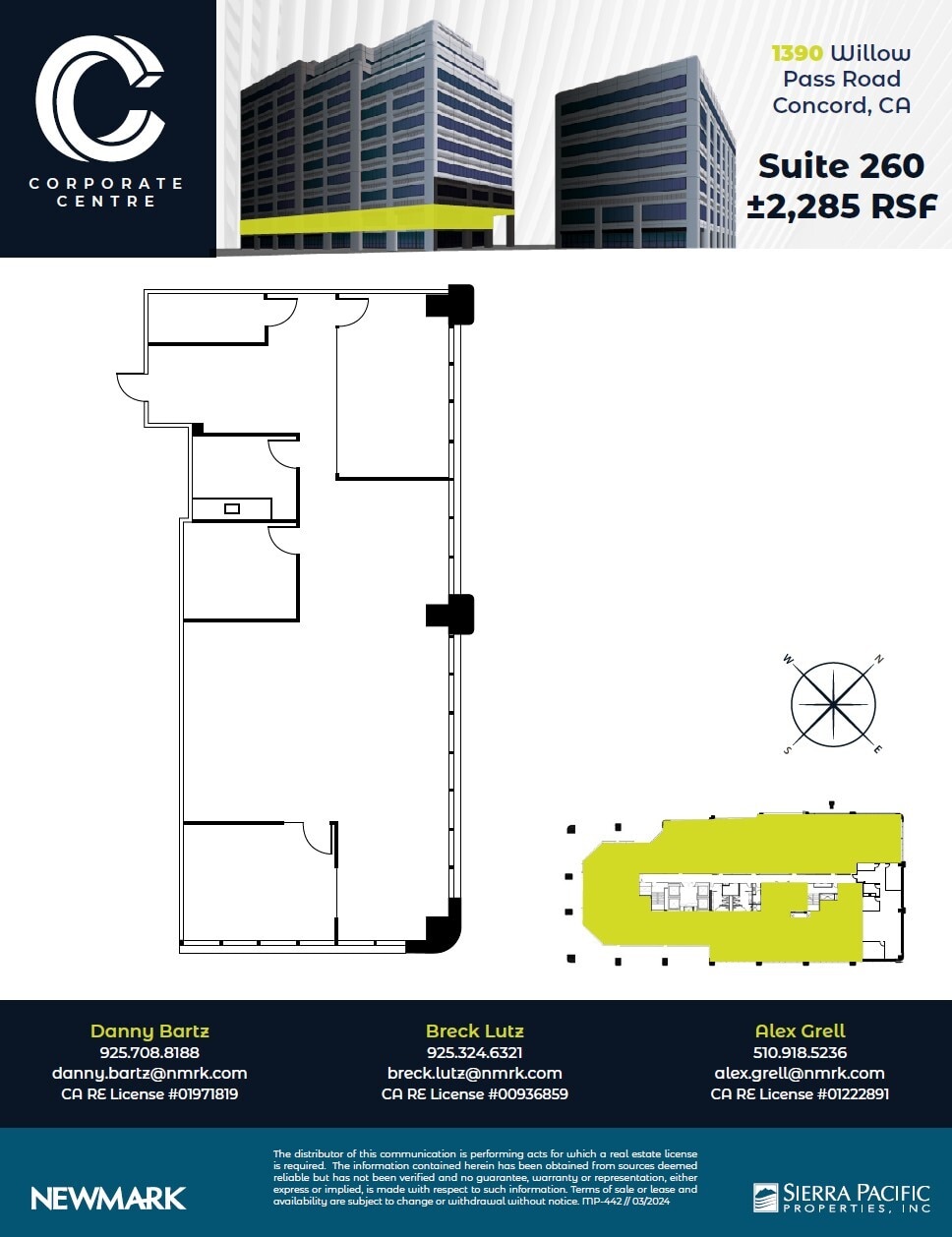 1390 Willow Pass Rd, Concord, CA for lease Floor Plan- Image 1 of 1