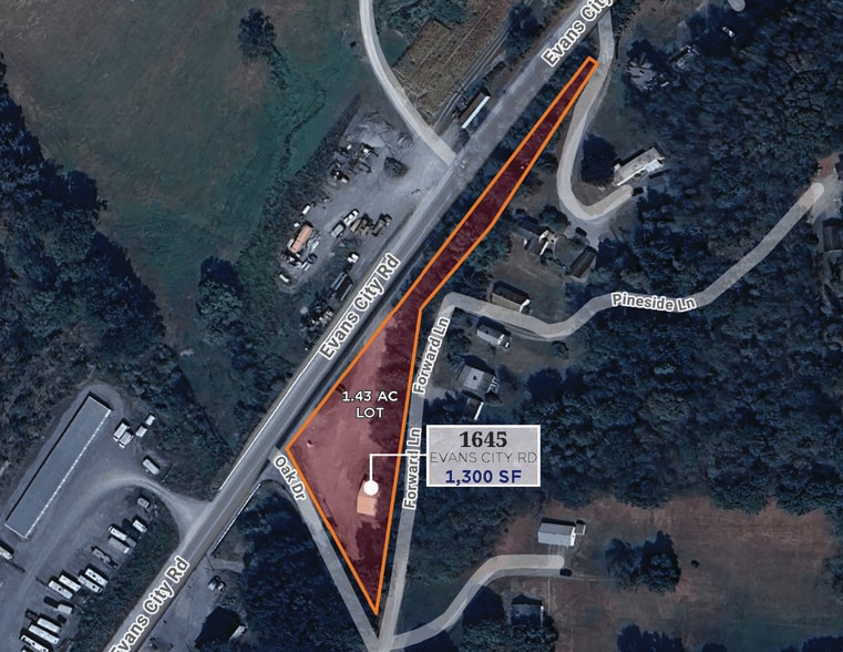 1645 Evans City Rd, Evans City, PA for lease - Building Photo - Image 2 of 2