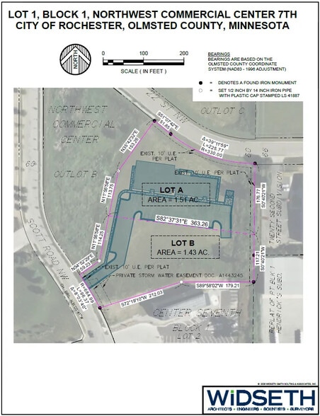 2056 Scott Rd NW, Rochester, MN for sale - Plat Map - Image 3 of 3