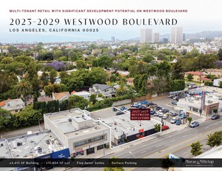Plus de détails pour 2027 Westwood Blvd, Los Angeles, CA - Terrain à vendre