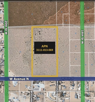 More details for West Avenue N, Palmdale, CA - Land for Sale