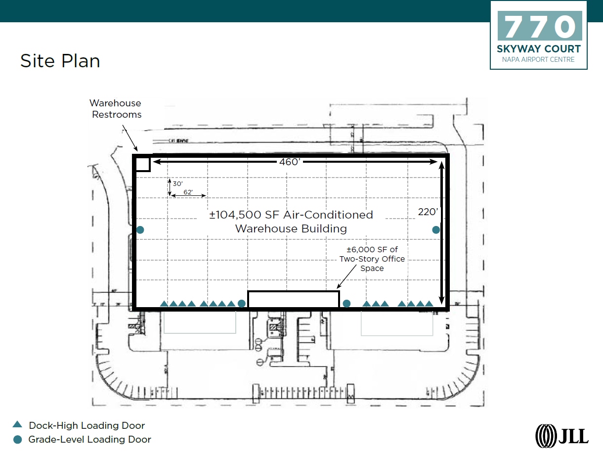 770 Skyway Ct, Napa, CA for lease Floor Plan- Image 1 of 1