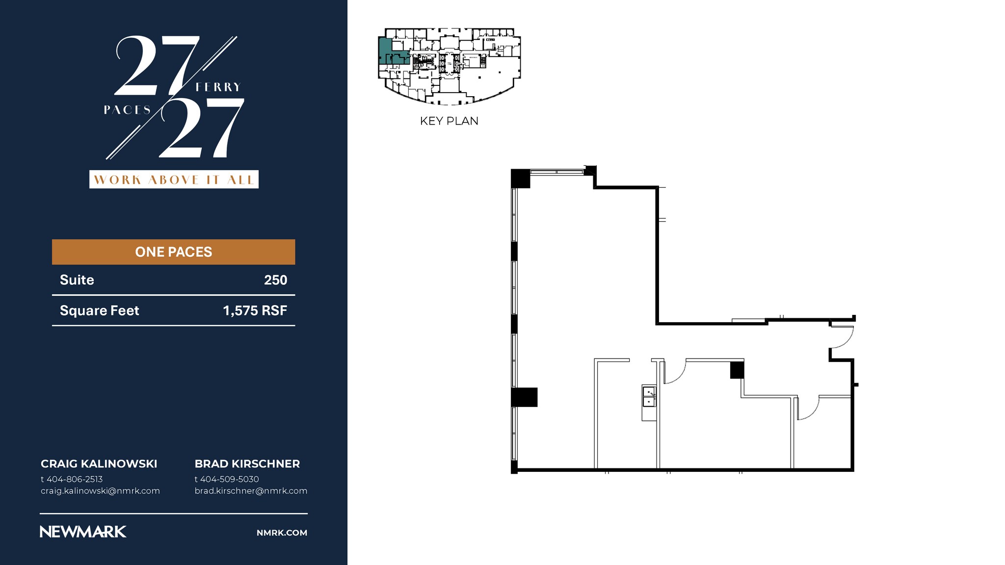2727 Paces Ferry Rd SE, Atlanta, GA à louer Plan d’étage- Image 1 de 1