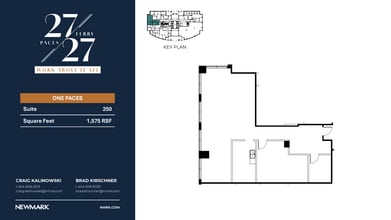 2727 Paces Ferry Rd SE, Atlanta, GA à louer Plan d’étage- Image 1 de 1