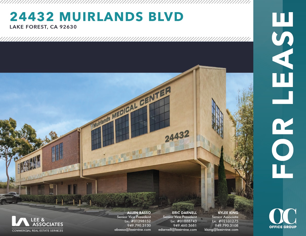 24432 Muirlands Blvd, Lake Forest, CA for lease Primary Photo- Image 1 of 8