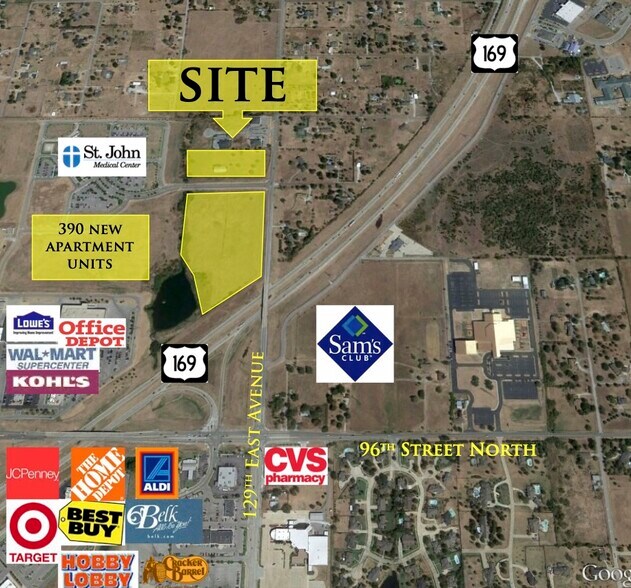 NW Highway 169, Owasso, OK à vendre - Photo du bâtiment - Image 1 de 2
