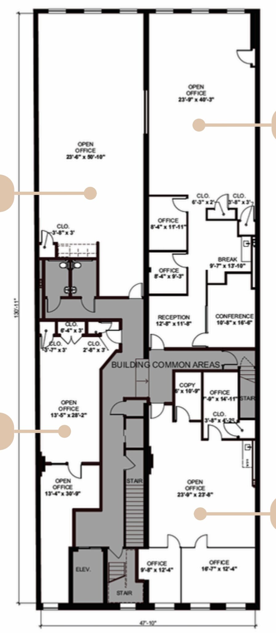 23 W Broad St, Richmond, VA for lease Floor Plan- Image 1 of 1