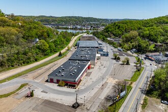 286-300 Corliss St, Pittsburgh, PA - AÉRIEN Vue de la carte