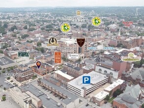 125 N George St, York, PA - Aerial  map view