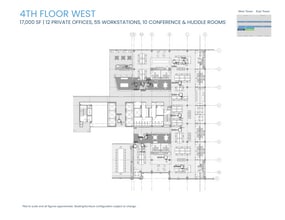 1301 K St NW, Washington, DC à louer Plan d’étage- Image 1 de 1