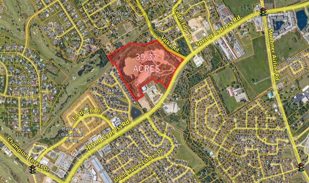 7950 Spring Cypress Rd, Spring, TX à vendre - Aérien - Image 1 de 11