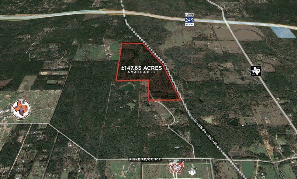 County Road 302 Rd, Plantersville, TX à vendre - Aérien - Image 2 de 2