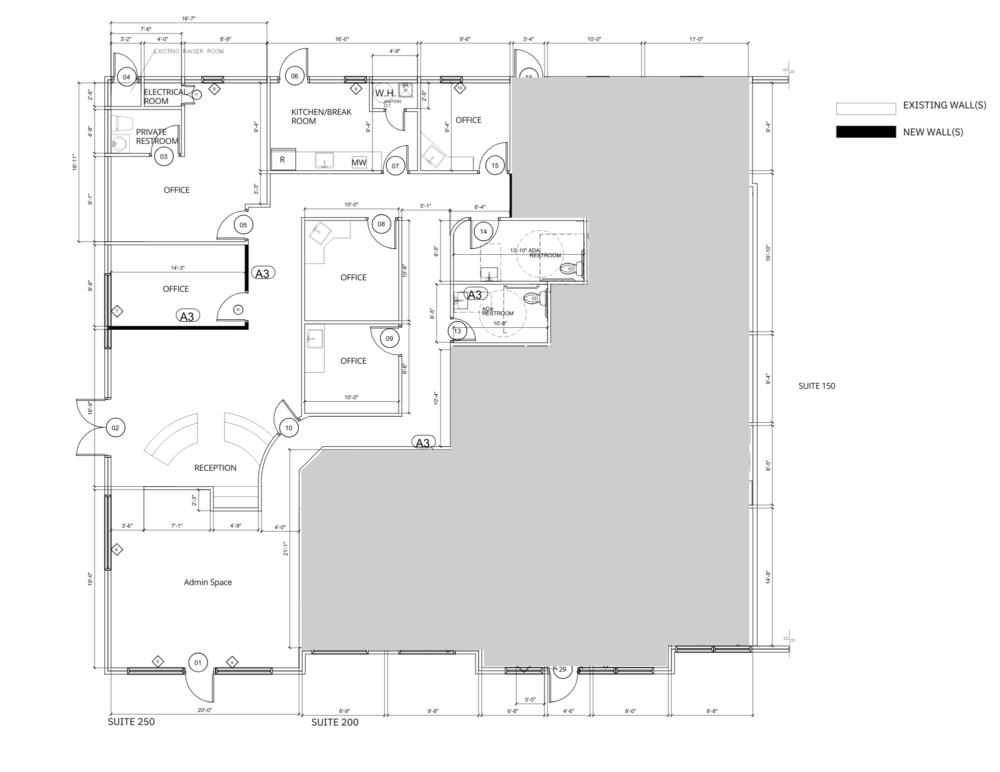 6201 Hwy 26, Colleyville, TX à louer Plan d’étage- Image 1 de 1
