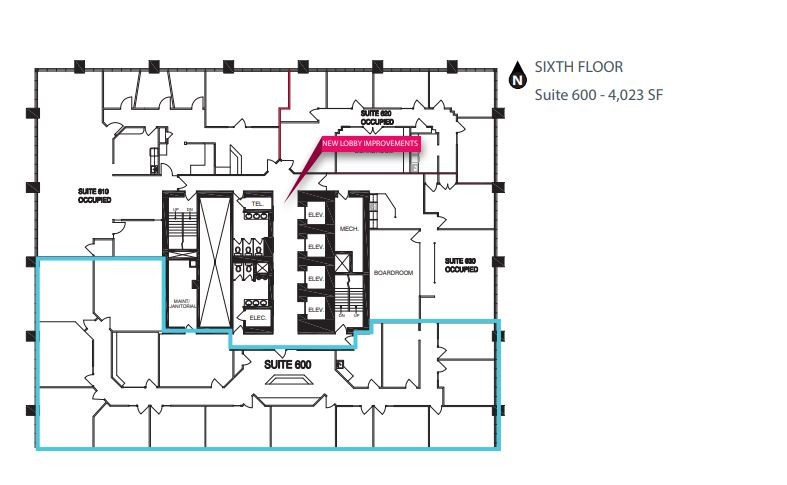 715 5 Av SW, Calgary, AB à louer Plan d  tage- Image 1 de 1