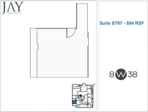 8 W 38th St, New York, NY for lease Floor Plan- Image 1 of 1