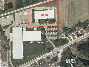 10845 Chicago Dr, Zeeland, MI - Aérien Vue de la carte