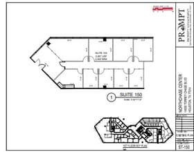 14550 Torrey Chase Blvd, Houston, TX à louer Plan d’étage- Image 1 de 1