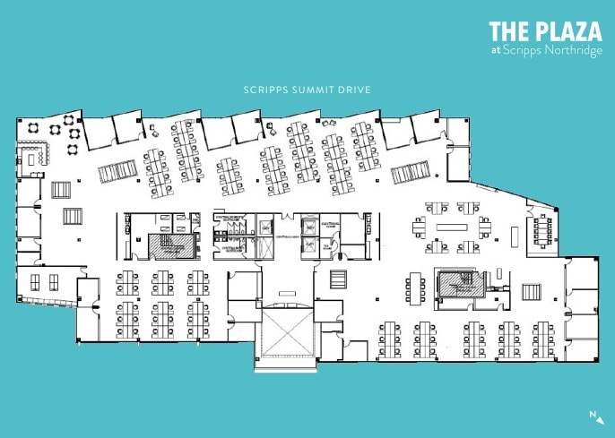 12121 Scripps Summit Dr, San Diego, CA à louer Plan d’étage- Image 1 de 11