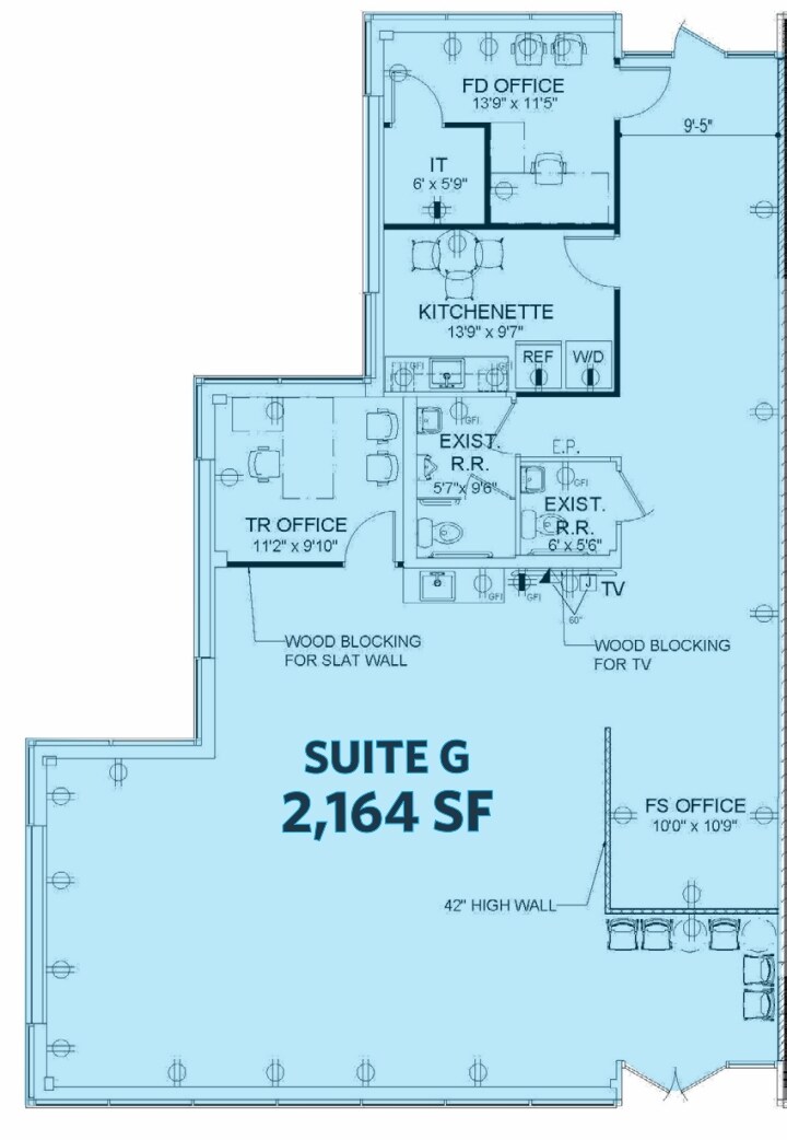 6460 Dobbin Rd, Columbia, MD à louer Plan d’étage- Image 1 de 1