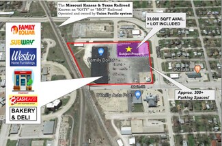 Plus de détails pour 2110 Broadway Ave, Parsons, KS - Commerce de détail à louer