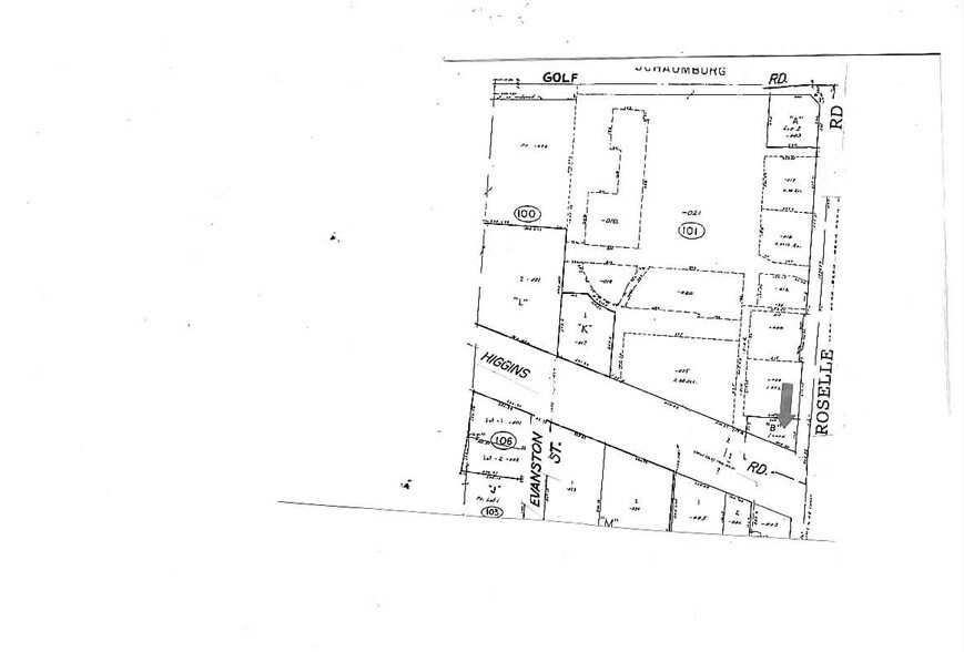 2 E Higgins Rd, Hoffman Estates, IL à vendre - Plan cadastral - Image 2 de 4