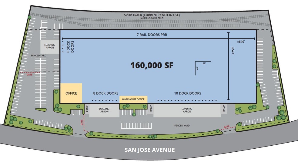 18669 San Jose Ave, City Of Industry, CA à vendre - Plan de site - Image 1 de 1