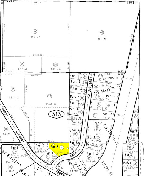 Commerce Pky, Barstow, CA à vendre - Plan cadastral - Image 3 de 3