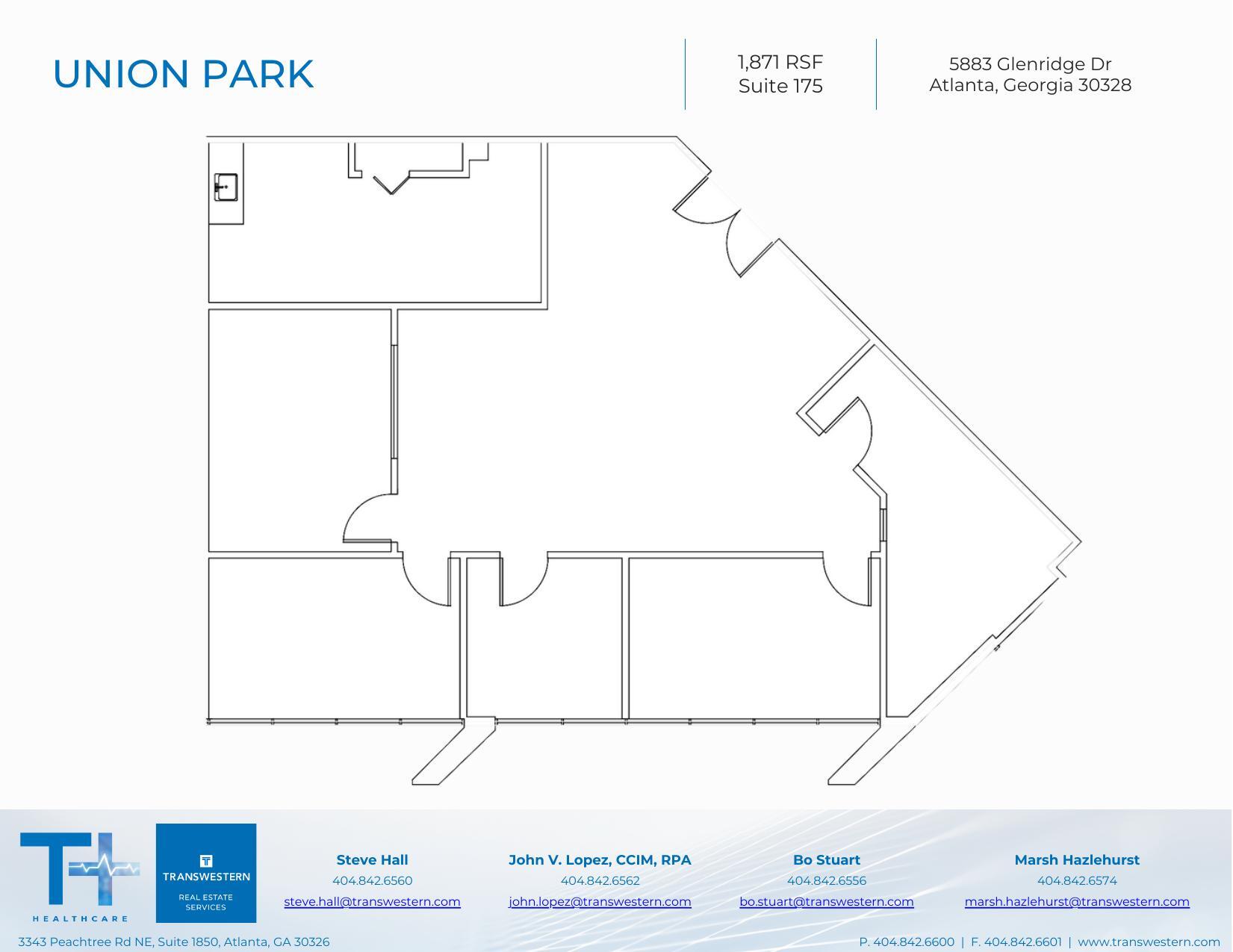 5883 Glenridge Dr NE, Atlanta, GA for lease Floor Plan- Image 1 of 1