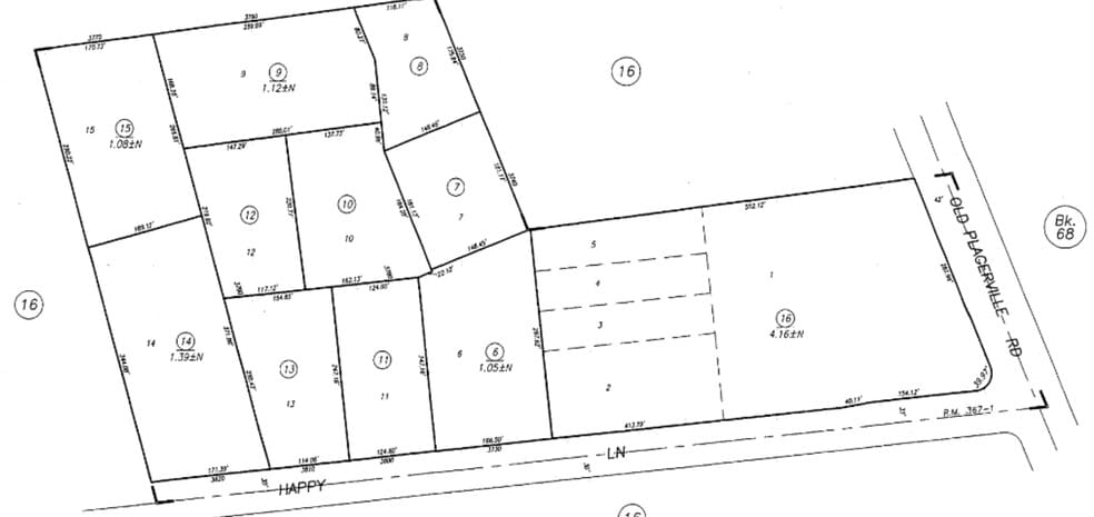 3780 Happy Ln, Sacramento, CA for lease - Plat Map - Image 3 of 3