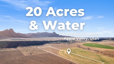 AV-1318 N Gooseberry Way, Apple Valley, UT - Aerial  map view - Image1